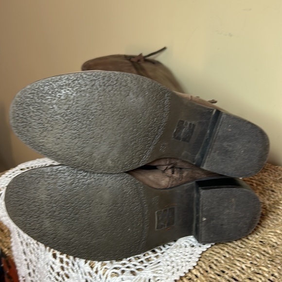 Ladies Brown distressed Boots, 38 - Picture 8 of 8